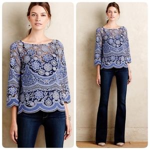 Montmartre Peasant Top